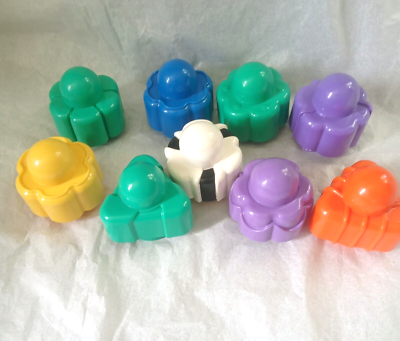 x Spare/Replacement Parts For A Vintage Fisher Price Snail Toy