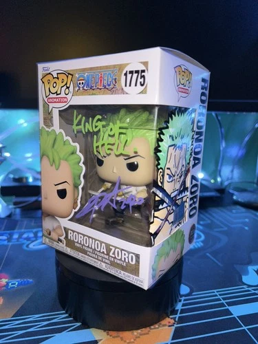 Funko Pop! One Piece - Roronoa Zoro #1775 AUTOGRAPH & QUOTE BY CHRIS SABAT
