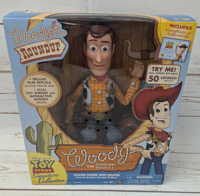 Toy Story Signature Collection Woody The Sheriff Talking Figure