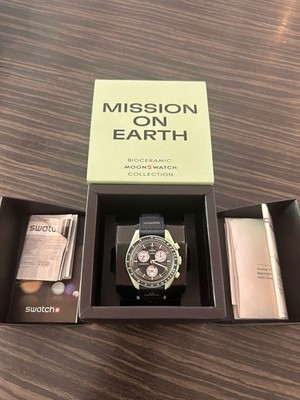 Swatch x OMEGA Moonswatch Mission On Earth