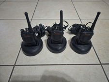 Lot Of 3 Motorola Mag One BPR40 Two-Way Radio Full Set