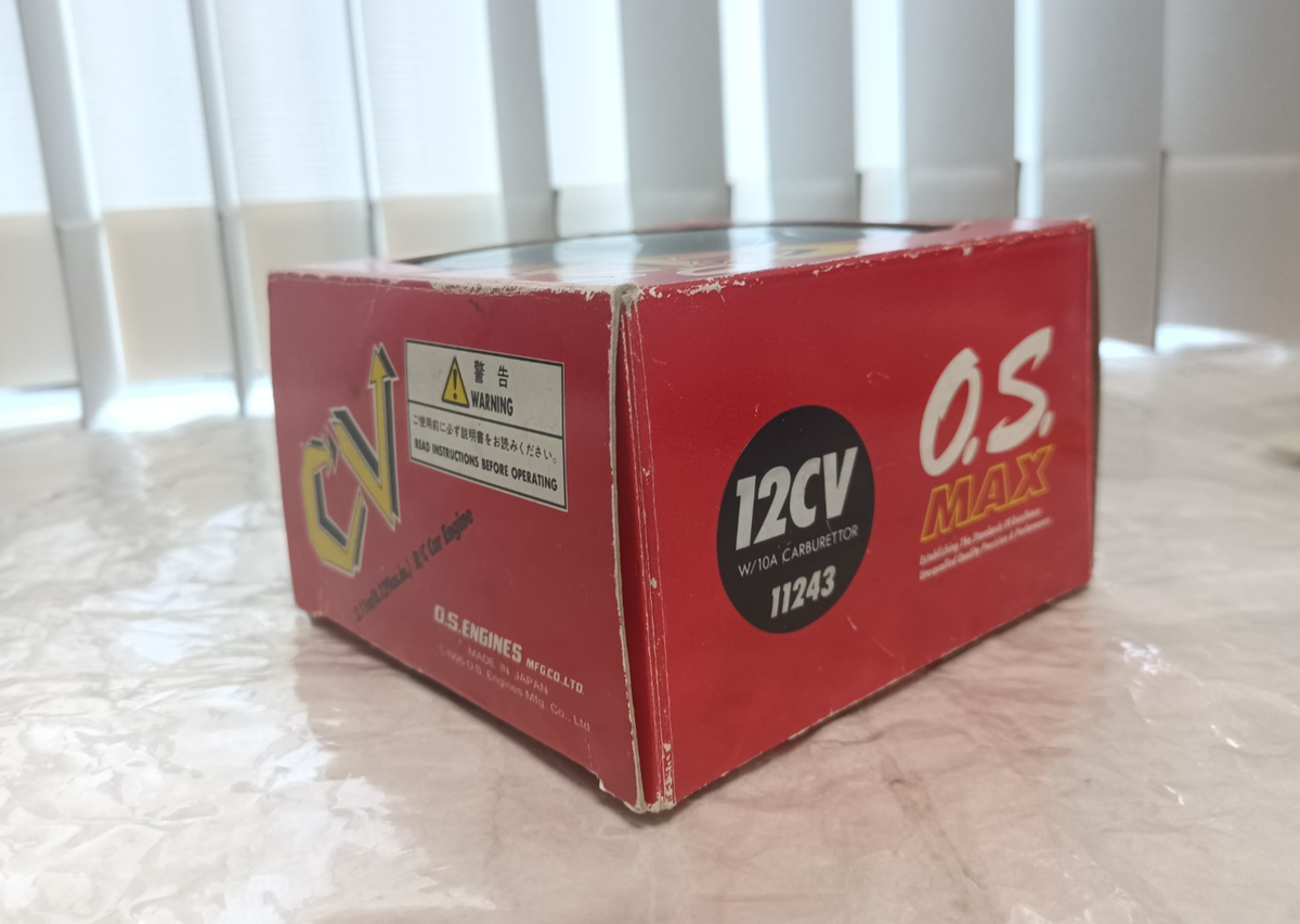 O.S. MAX 12CV Engine OS Radio Control Used Item Red | eBay