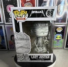 Funko Pop! Rocks Metallica Lady Justice Standard Vinyl Figure #89 check picture