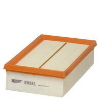 Luftfilter Hengst Filter E888L Filtereinsatz FüR Clio BR0 KR0 Renault Modus CR0