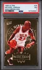 1995-96 Fleer Ultra - Michael Jordan #25 Gold Medallion Edition PSA 7 New Slab