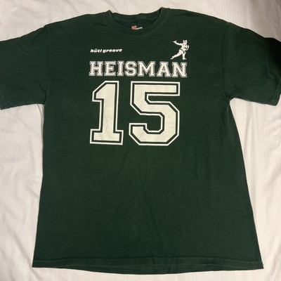 Buti Groove Hawaii Heisman Colt Brennan #15 Tshirt Large Football Green
