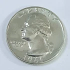 1961 P Washington Quarter 90% Silver MS MINT STATE DETAILS #8063