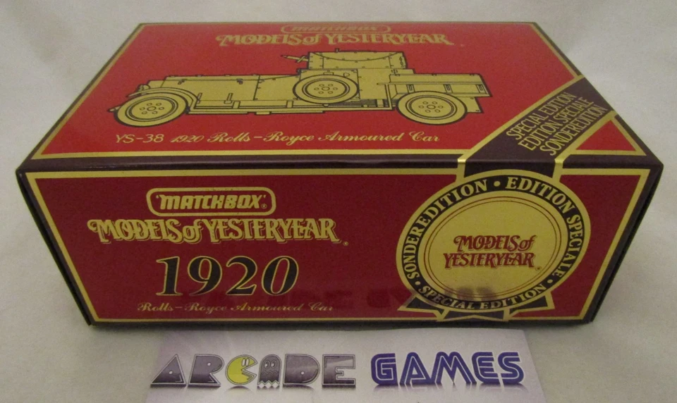 VOITURE 1/43 ROLLS ROYCE 1920 PANZER WAGEN BLINDE - MATCHBOX - Photo 2/4