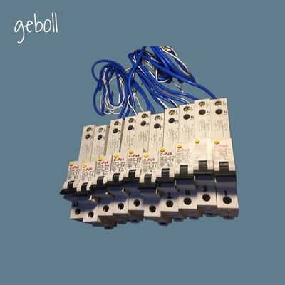 10 X C-PAK CPAK CPRO-16/1B RCBO C-PAK 16 AMP RCBO 16A B16 AUB1R CPRO-16/1B C-PAK