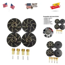 4pcs 13g Brass Wheel Weights with 7mm Wheel Hex Hub Extended Wheel Hubs Adapt...