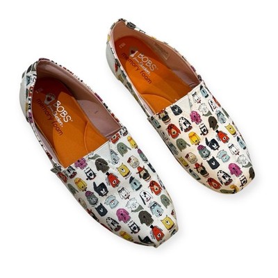 BOBS For Dogs Skechers Sneakers SlipOn Canvas Shoes Memory Foam Arch Pillow 9.5