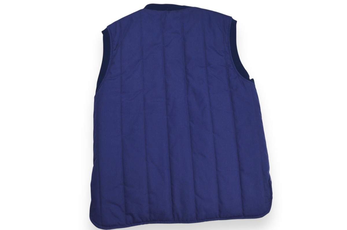 Barbour Trekker Gilet Waistcoat Vintage Hunting Blue D345 England