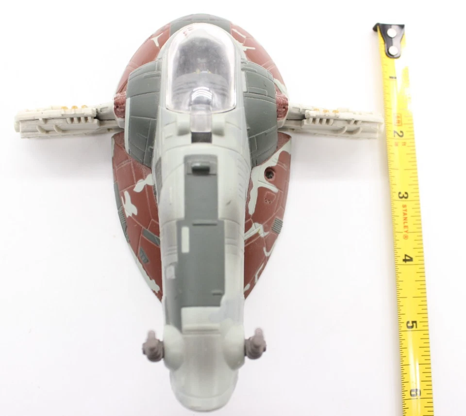 Star Wars Action Fleet Slave 1 W/Boba Fett & Han Solo Micro Machines 1996 - Image 4 of 4