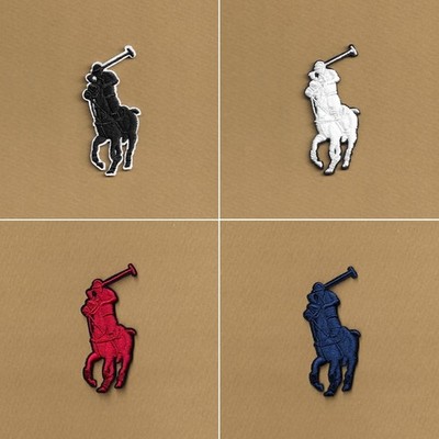 Polo Ralph Lauren Embroidered Iron-on Patch bestickt Thermoaufkleber oder zum Aufnähen