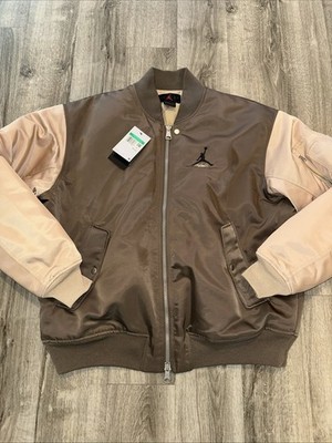Nike Air Jordan Essentials Renegade Bomber Jacket Brown DV7612-274