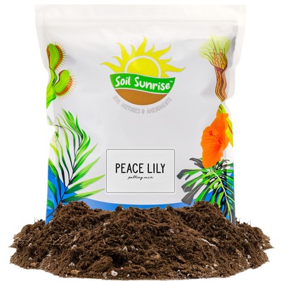 Peace Lily Potting Soil Mix, for Planting Growing or Repotting Peace Lily Plants