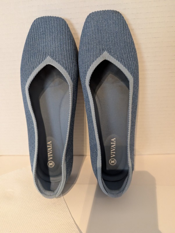 Vivaia Flats EU 38.5 Wide Blue 