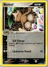 Pokemon Card - Nuzleaf 39/100 Crystal Guardians Uncommon Moderately Played on eBay