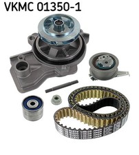 SKF Wasserpumpe + Zahnriemensatz VKMC 01350-1 für AUDI A1 8X1 8XK Sportback 8XA