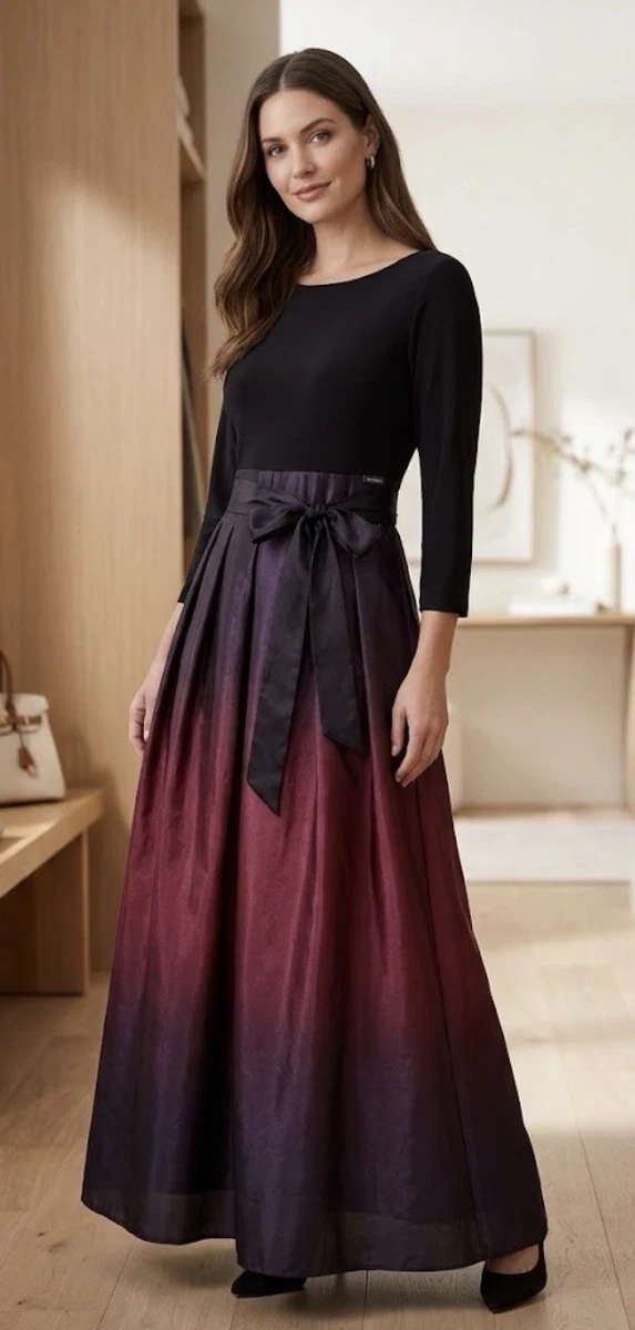 slny black dress Dresses for Women for sale on design blush pink Tennessee Sunsets Maxi Dress Size:3 (M)