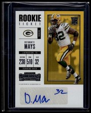 2017 Panini Contenders #170 Devante Mays