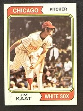 1974 Topps - Jim Kaat #440🔥AI GRADE 7.5🔥NM