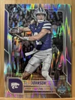 2025 Bowman Chrome University Football Stealth Refractor Avery Johnson #42