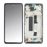 Original Xiaomi Redmi Note 9 Pro 5G Display Touchscreen Bildschirm & Rahmen Grau