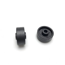 29mm Plastic Roller Wheels with 8mm Shaft Hole for Equipment and Furniture