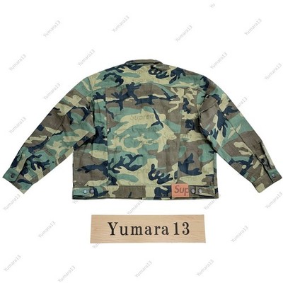 モ*リ様 supremeJacquard Logo DenimTrucker J Supreme Jacquard Logos Denim Trucker Jacket 3colors FW25 | eBay