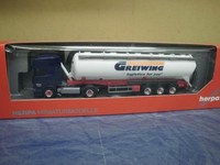 Herpa Lkw Scania R Topl/Aerop. Kippsilo-Sz Greiwing 306195