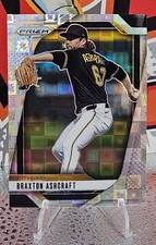 2025 Panini Prizm Braxton Ashcraft #281 Pandora Prizm /199 Pittsburgh Pirates