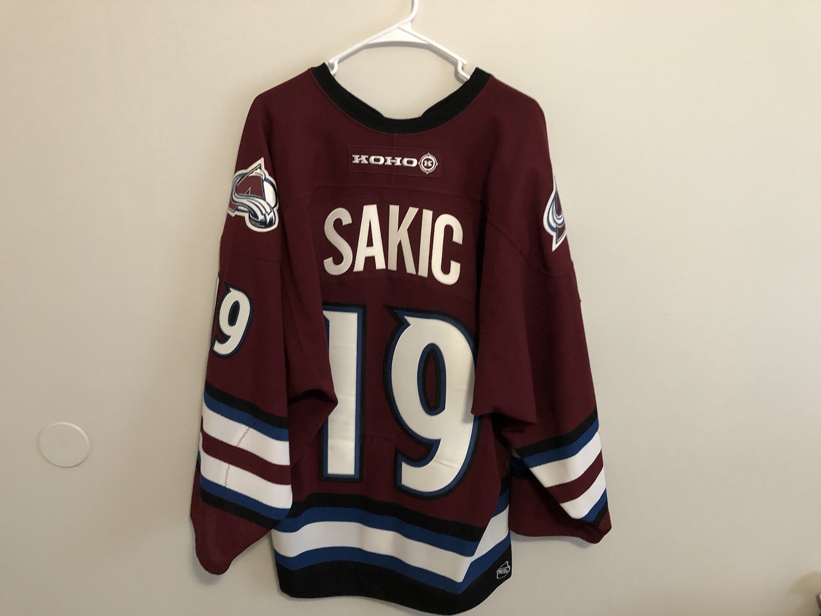 Colorado Avalanche Authentic KOHO Alternate Jersey Joe Sakic Sz 48