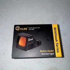 CVLIFE Wildhawk DUTY GRADE RMSc/RMR Red Dot 3000g,7075-T6,IPX7, 3 MOA, 50k batt.