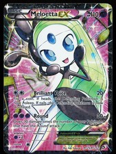 Meloetta EX RC25/RC25 Full Art Legendary Treasures Pokémon Card