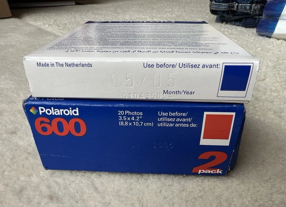 Polaroid 600 Instant Film 10 Photos - Expired 05/2005 Sealed - Image 3 of 4