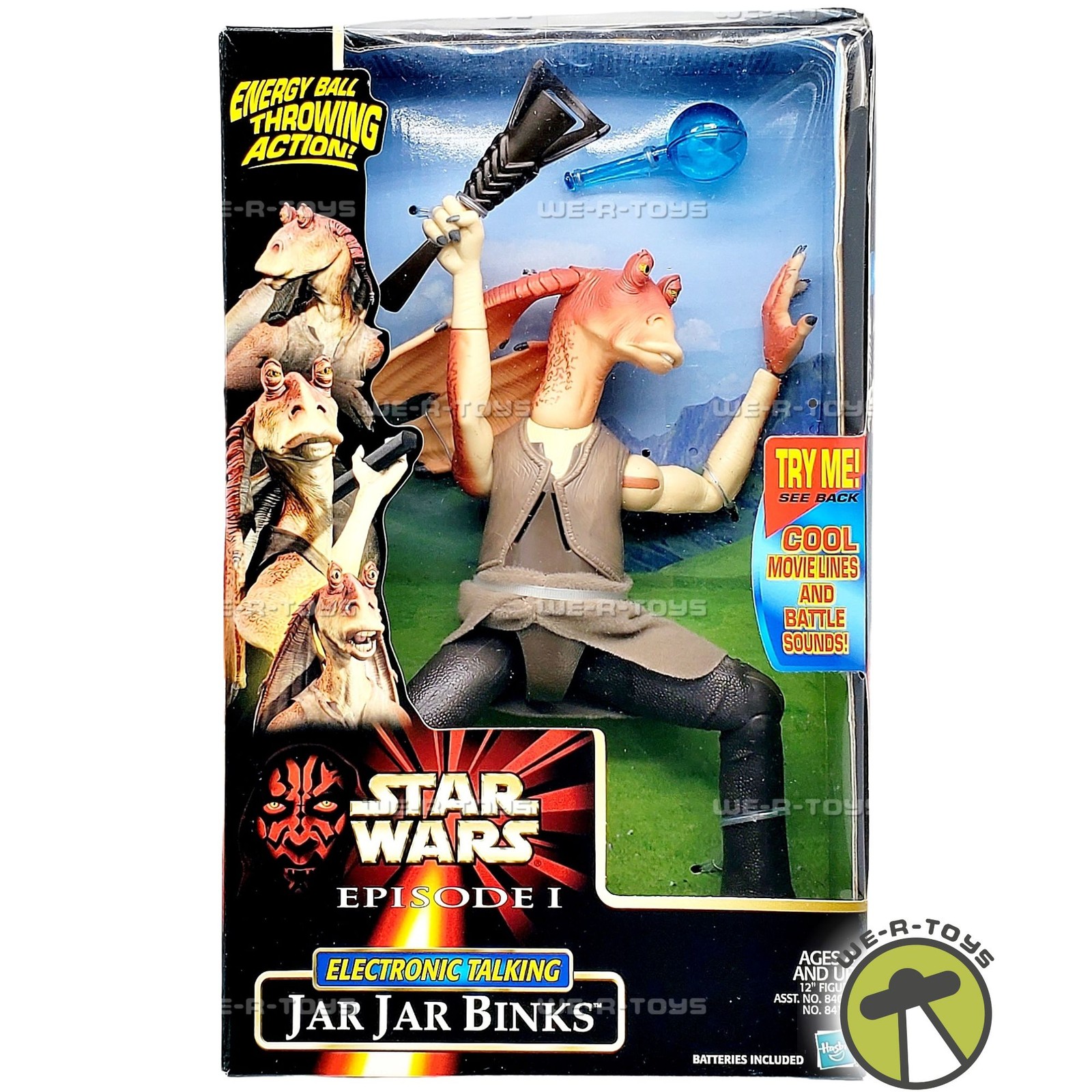 Star Wars Episode I Jar Binks Electronic Figure 1999 Hasbro 84166