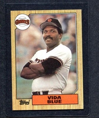 1987 Topps #260 Vida Blue (Giants)   Nm/Mt  (Flat Rate Ship)