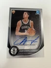 EGOR DEMIN 2025/26 BOWMAN CHROME RC REFRACTOR AUTOGRAPH NETS AUTO