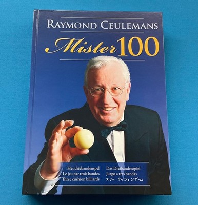 MR. 100 BOOK RAYMOND CEULEMANS  ( 3 CUSHION BILLIARDS ).
