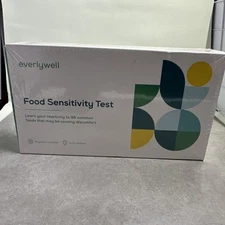 EverlyWell Food Sensitivity Test Kit Tests 96 Foods, New/Sealed Ships Free 10/26