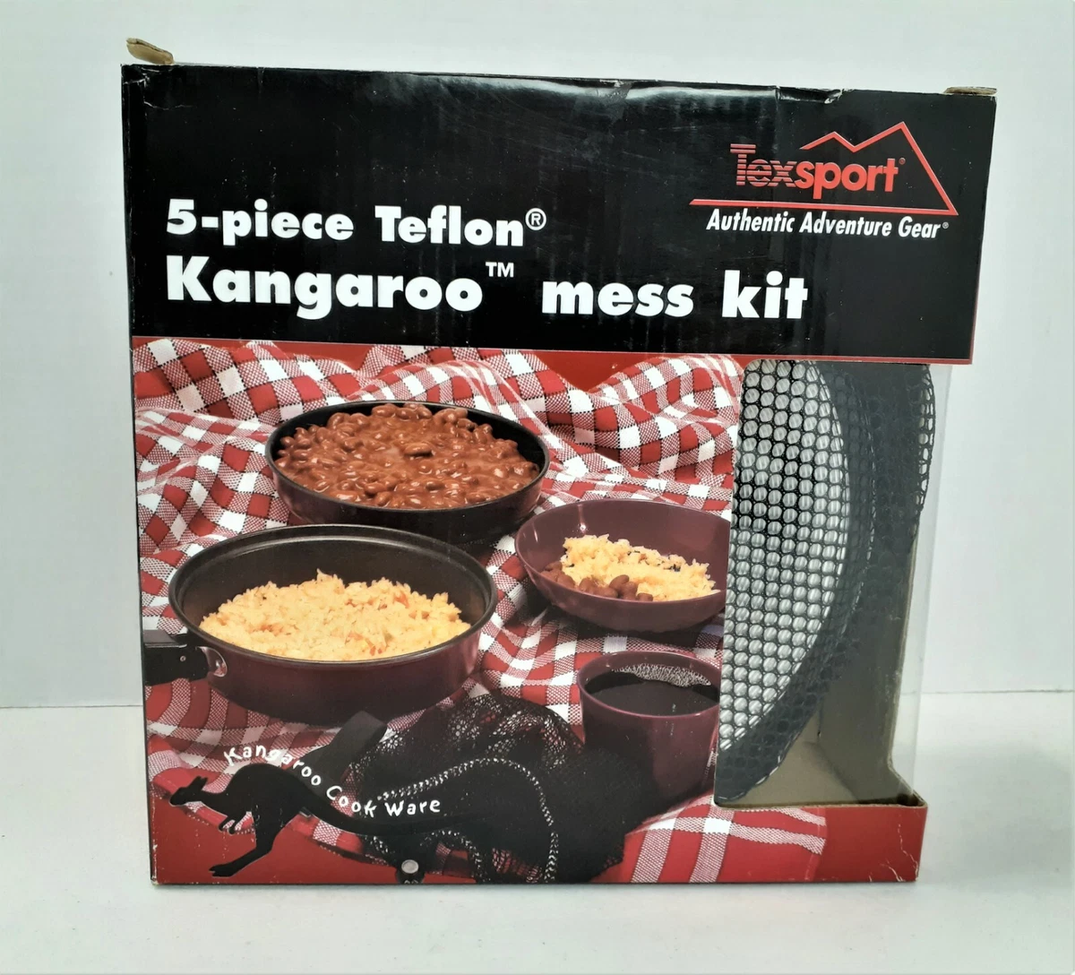Kit de Casserole Camping, Batterie Cuisine Camping avec Mini Réchaud