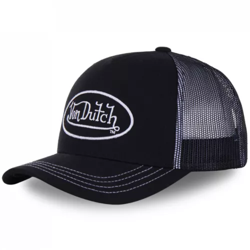 Fashion VON DUTCH Style Trucker Cap Tampa - Foam Baseball Cap Hat Logo Mesh Cap - Picture 1 of 24