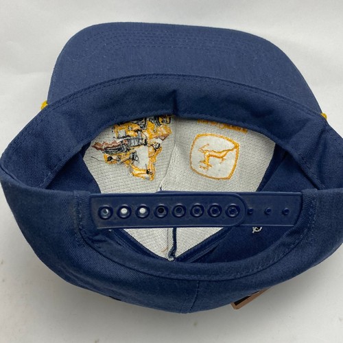 Vintage John Deere Trucker Hat Embroidered Snapback Farm K Products NOS w/ Tags - Picture 10 of 12