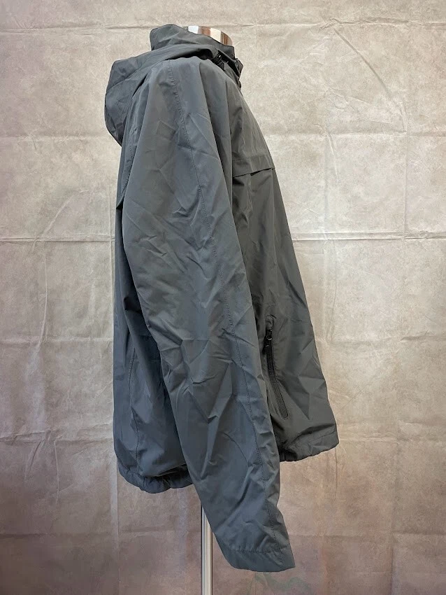 Port Authority Men's Full Zip Jacket Hooded Gray Size 2XL - Image 4 of 4