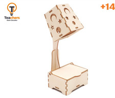 Teachers STEM Table Lamp DIY Assembly Education Tool Wooden Toys Years14