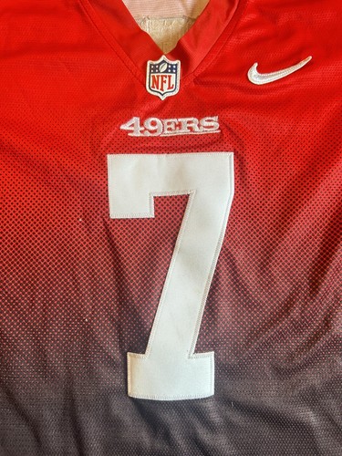 NFL Youth Boys Size Large Jersey Kaepernick 49ERS Crimson Red - Picture 3 of 9