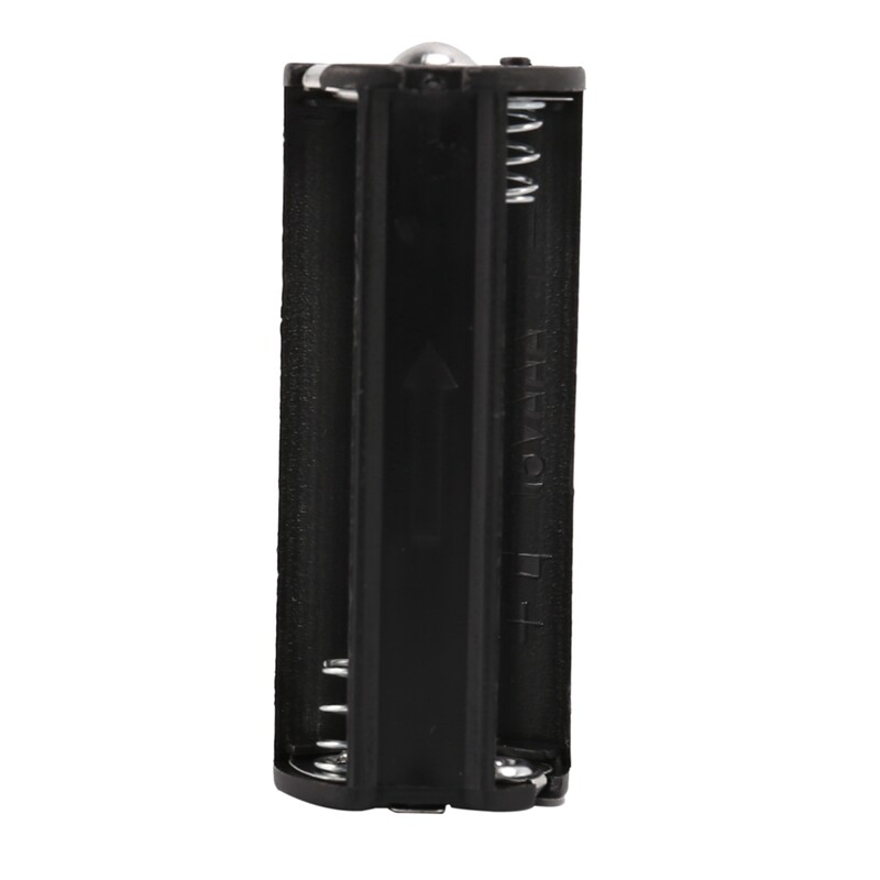 2 Supports Pour 3 Piles AAA - Connecteur Avec Fils, Couleur Noir - Pour Projets électroniques, Torches, DIY - 5