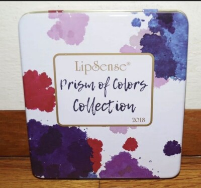 Senegence LipSense Prism Of Colors Limited Edition Collectors Tin  $168 Retail