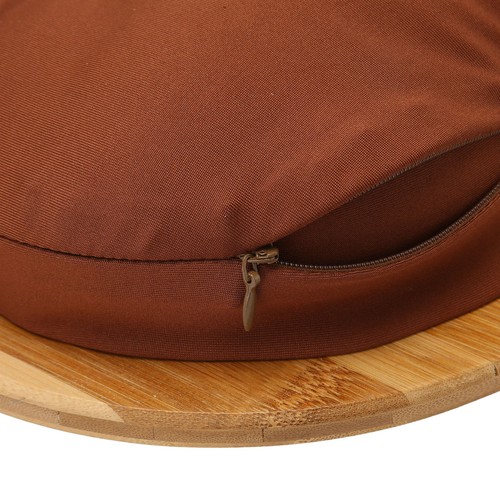 Escritorio para computadora portátil de madera de bambú para computadora portátil de hasta 15,6 pulgadas con almohada ajuste de cushi - Imagen 15 de 24